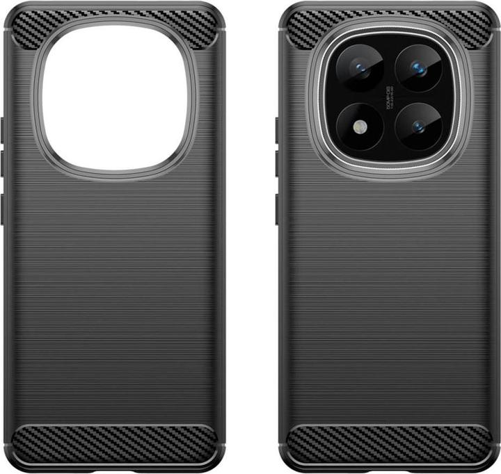 Image du produit Cover-Discount Xiaomi Redmi Note 14 Pro+ Plus - Metall Carbon Look Hülle (Xiaomi Redmi Note 14 Pro)