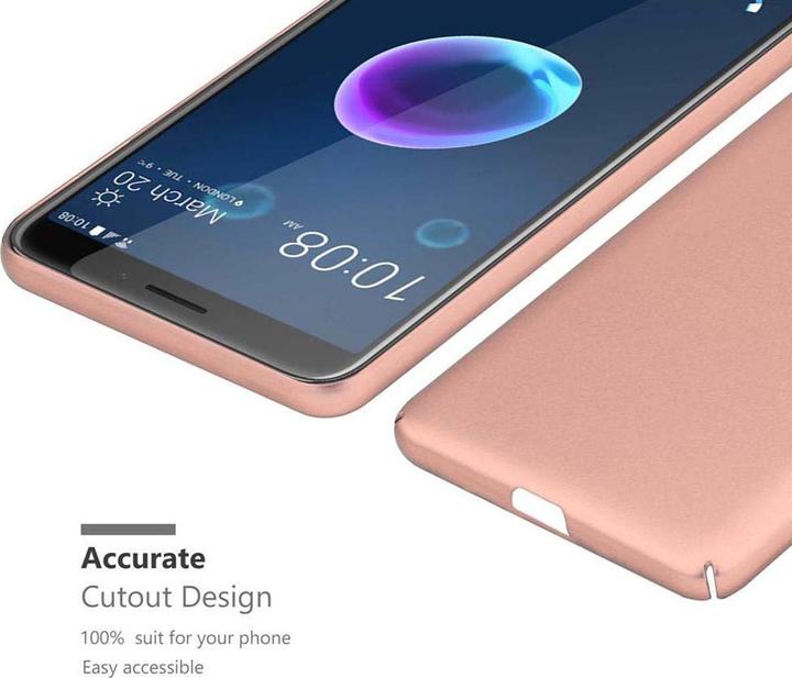 Produktbild Cadorabo Hard Cover Matt Metall Cover (HTC Desire 12)