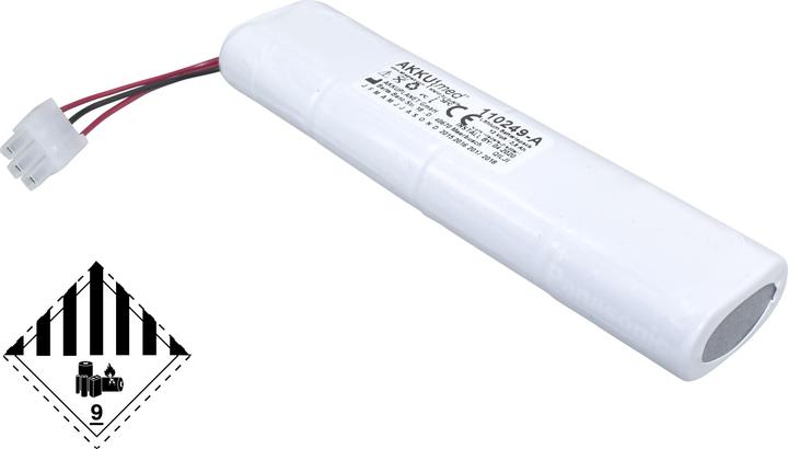 Image du produit XCell Pile au lithium adaptée au défibrillateur Welch Allyn AED10 - Type 001852 (1 pcs, 2800 mAh, Piles rechargeables + chargeur)