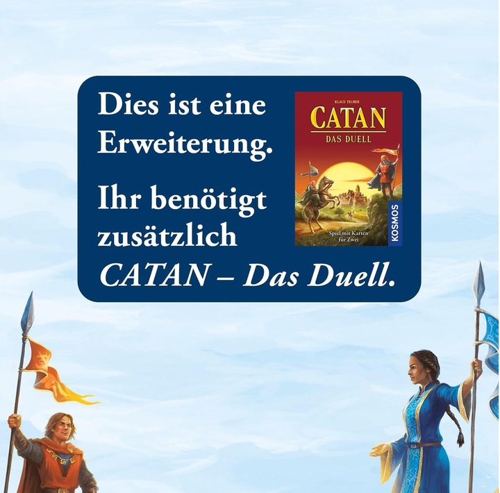 Image du produit Kosmos Catan- Extension pour le Duel- Dark & Golden Times (Allemand)