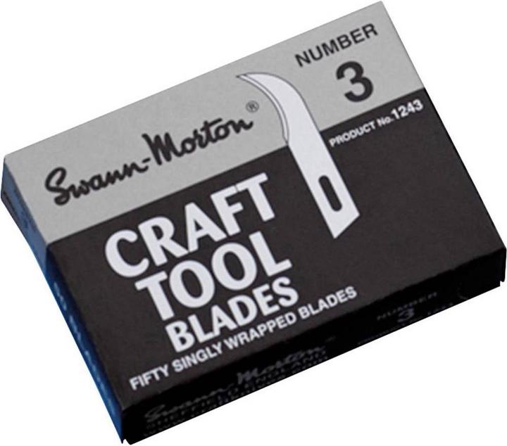 Actual product image Swann Morton Scalpel blades box of 50 blades (Cutters)