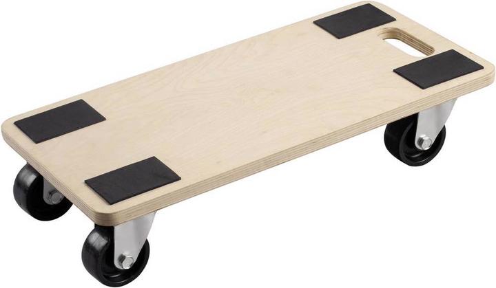 Produktbild Metafranc Transportroller 590 x 290 mm, 500 kg, Sperrholz, PP (500 kg)