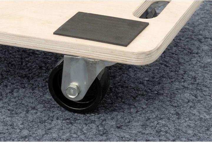 Produktbild Metafranc Transportroller 590 x 290 mm, 500 kg, Sperrholz, PP (500 kg)