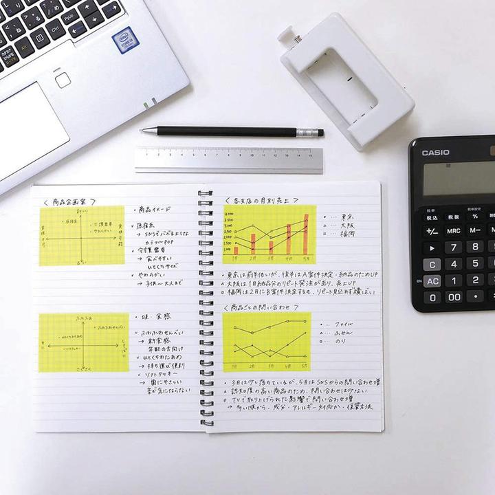 Produktbild Yamato Haftnotizen Memoc auf Abroller