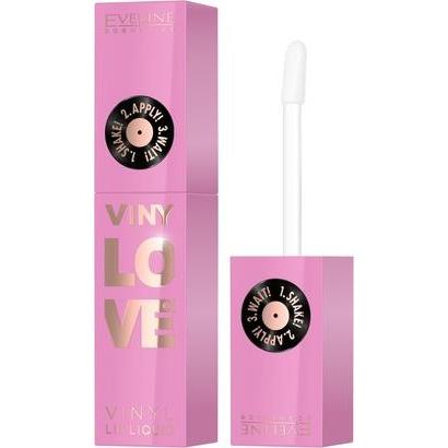 Eveline, Rossetto + Lucidalabbra, Vinylove Longlasting Liquid Lipstick With Vinyl Effect 02 Dusty 4ml