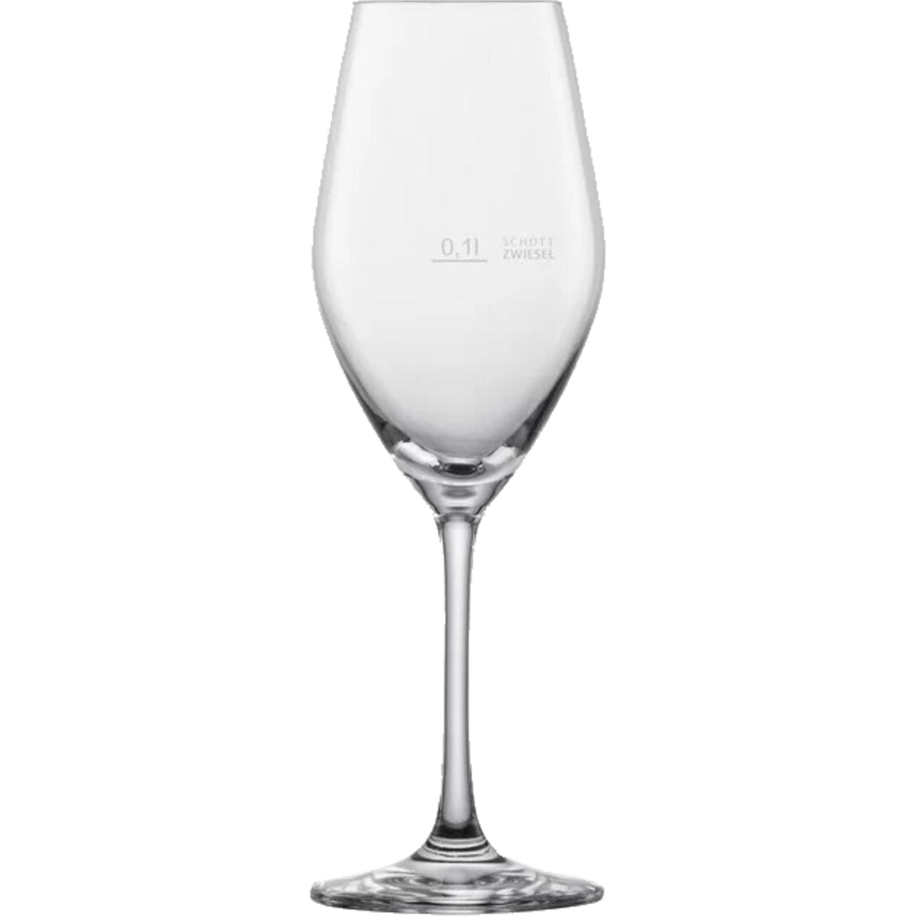 Schott Zwiesel Sektgläser Vina 0,1 l /-/ 270,0 ml, 6 St. (27 cl, 6 Gläser, Sektgläser) (111719)