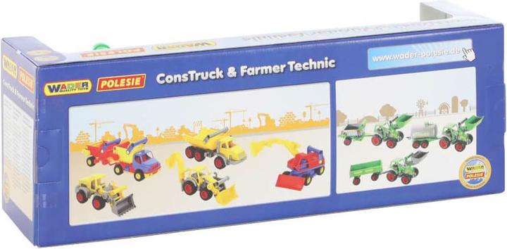 Produktbild Wader Traktor mit Frontlader und Anhänger
