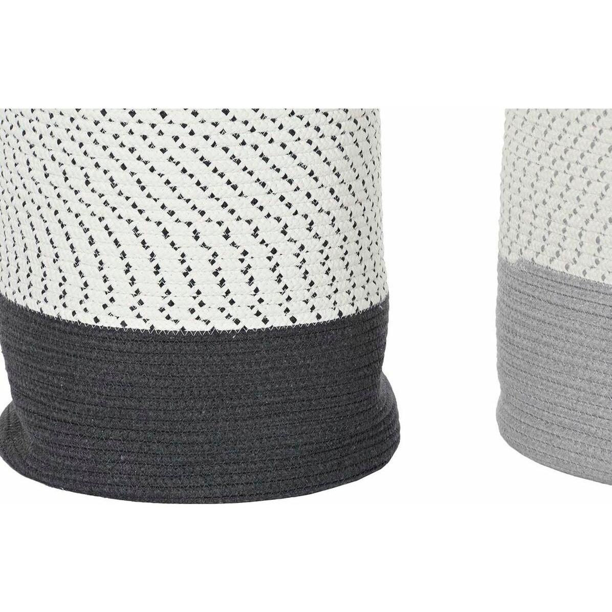 DKD Home Decor, Cesta, Basket set 40 x 40 x 52 cm (2 Units) (40 cm, 2x)