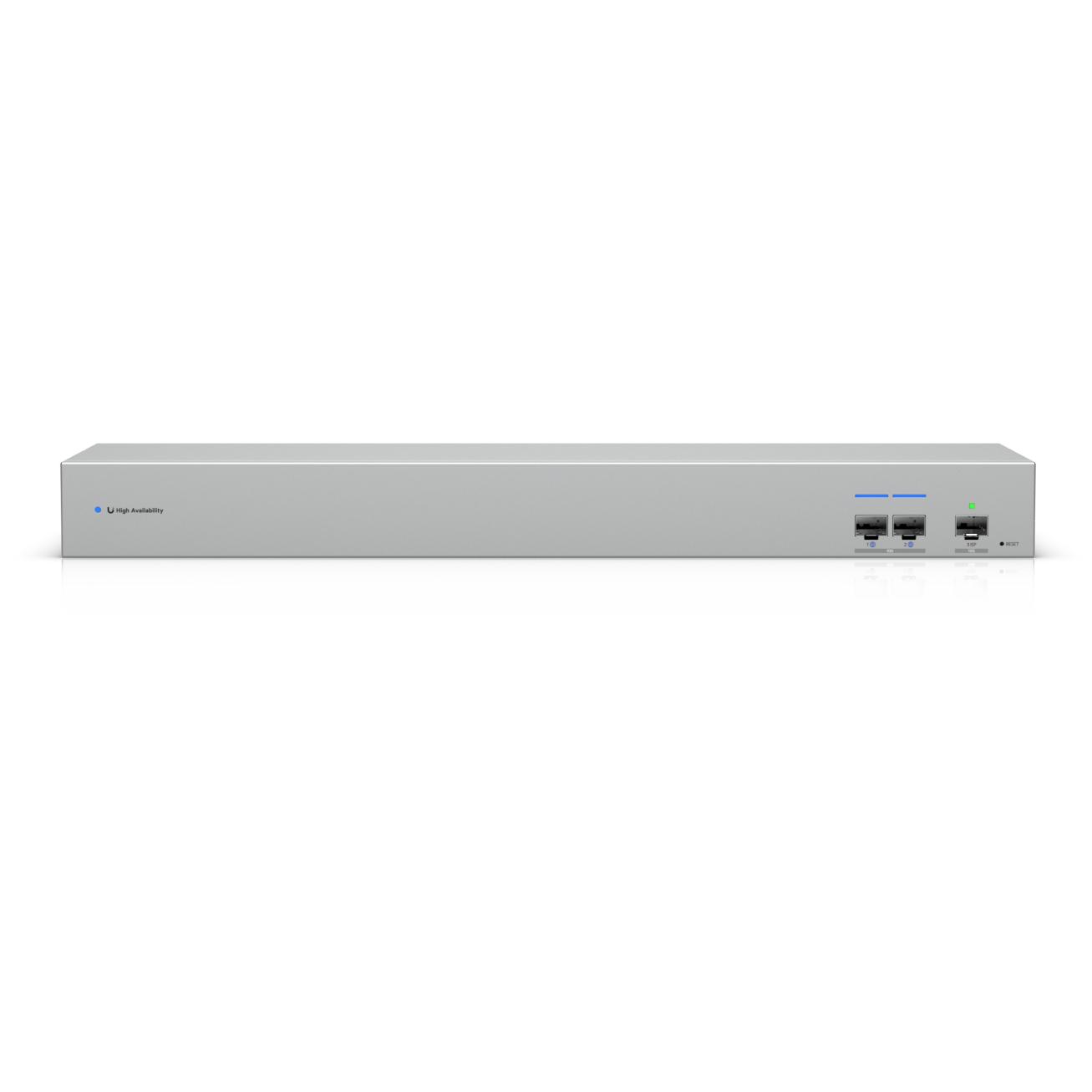 Ubiquiti WAN Switch 4 Port • 1x GbE • 1x SFP+ ISP-Uplink • 2x SFP+ Downlink • 19” • UniFi • USW-WAN 