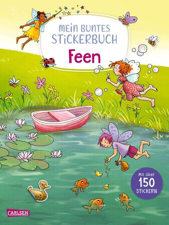 Actual product image My colourful sticker book: Fairies