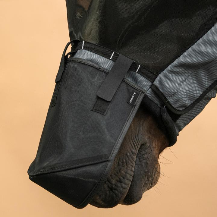 Actual product image Fouganza Fly mask horse polyester