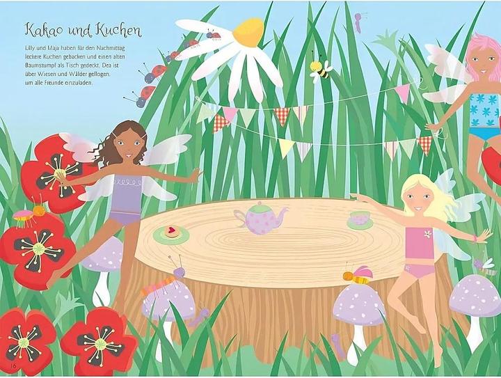 Actual product image My dress up doll sticker book: fairies
