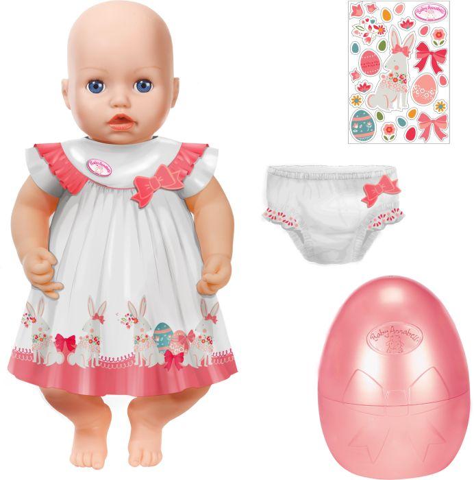 Baby Annabell Easter dress in egg