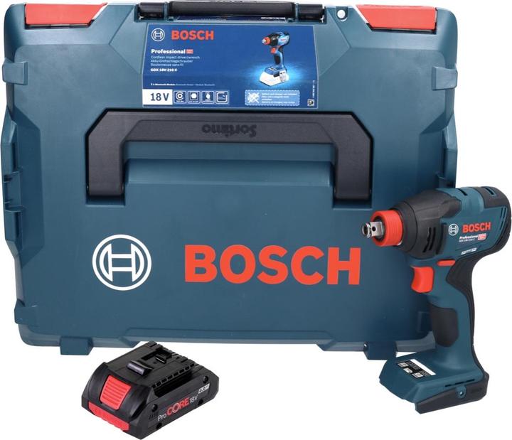 Produktbild Bosch Professional Bosch GDX 18V-210 C Professional Akku Drehschlagschrauber 18 V 210 Nm Brushless + 1x ProCORE Akku (Akkubetrieb)
