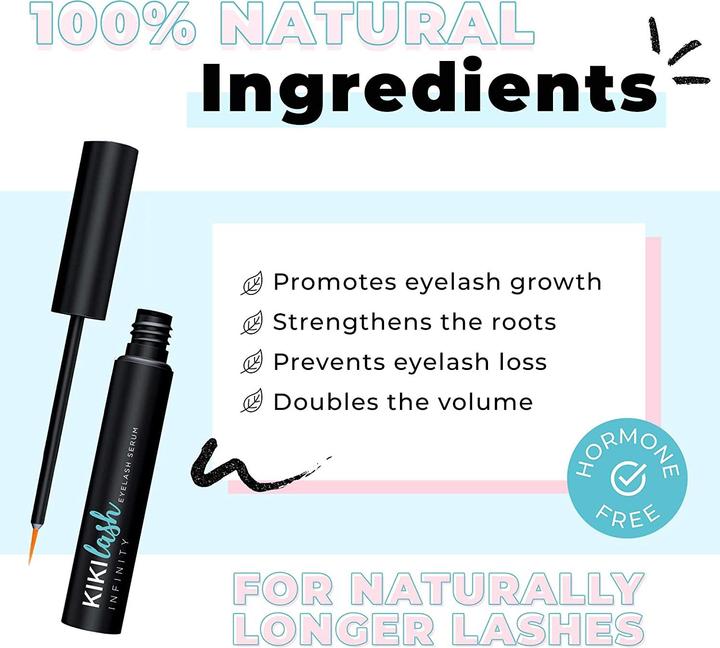 Actual product image Kikilash Eyelash serum (3 ml)