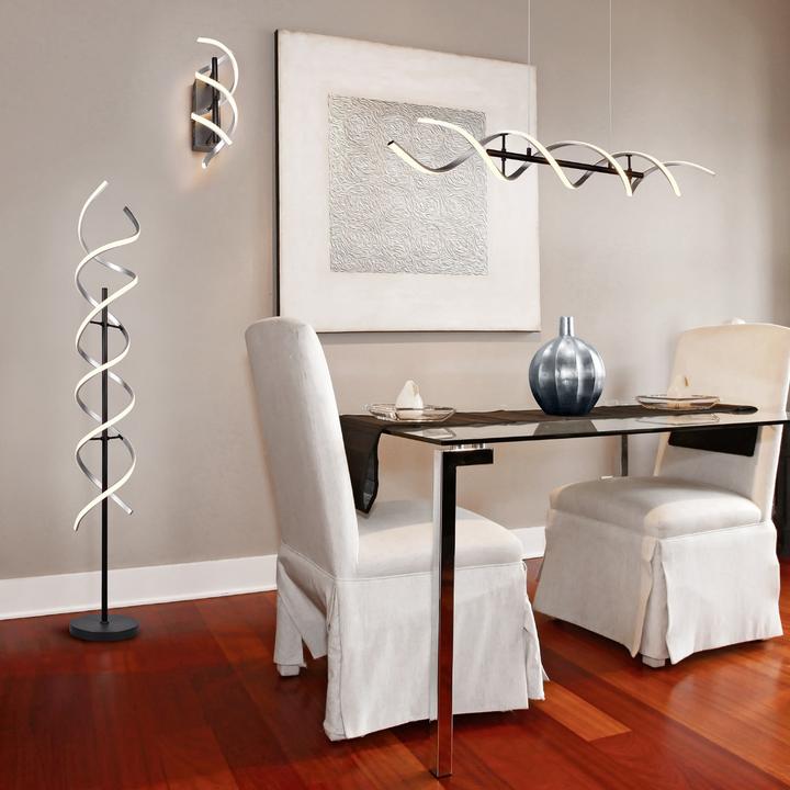 Image du produit Trio 241810205Lampe murale LED 'Sequence' aluminium 22W (2800 lm)