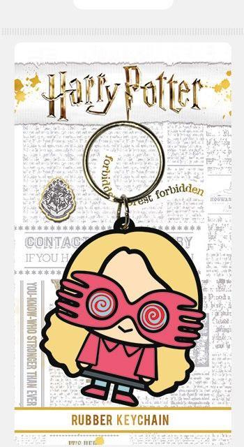 Actual product image Pyramid Harry Potter Rubber Keychain Chibi Luna 6 cm