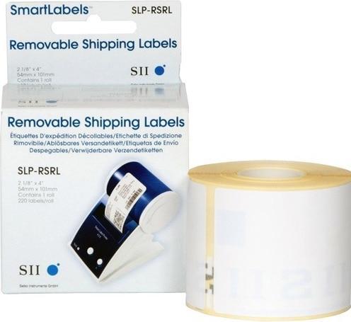 Image du produit Seiko SLP-RSRL Etiquettes d'expédition, détachables, 1 rouleau à 220 étiquettes