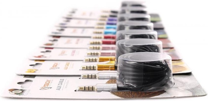 Produktbild Sbox AUX Cable 3.5mm to 3.5mm golden kiwi gold 3535-1.5G (1.50 m, 3.5mm Klinke (AUX))