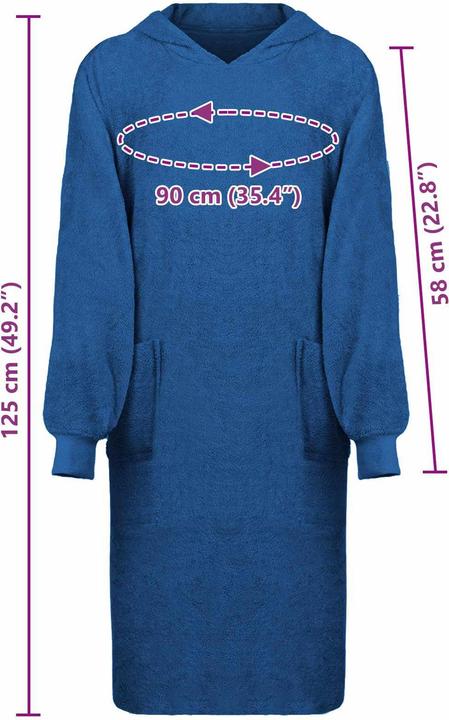 Immagine prodotto vidaXL Baumwollrobe