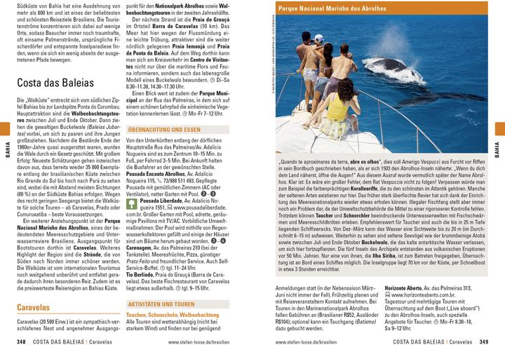 Actual product image Stefan Loose Reiseführer Brasilien (German, Carl Goerdeler, Helmuth Taubald, Jochen Österreicher, Nicolas Stockmann, Werner Rudhart, 2024)