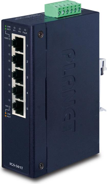 Image du produit Planet Commutateur Gigabit Ethernet à 5 ports (5 Ports)