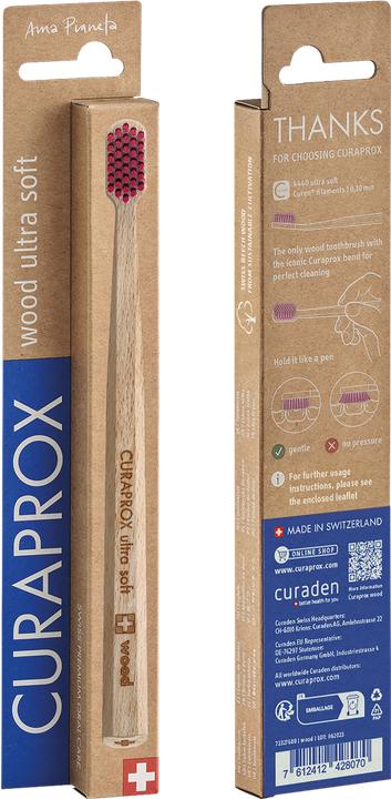 Produktbild Curaprox wood ultra soft (Weich, 1 x)