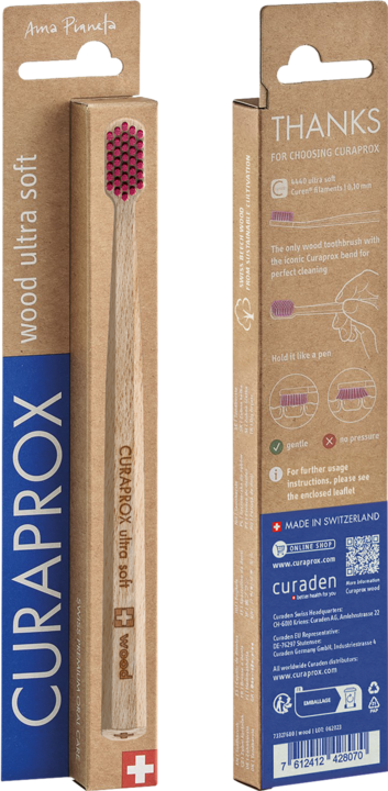 Produktbild Curaprox wood ultra soft (Weich, 1 x)