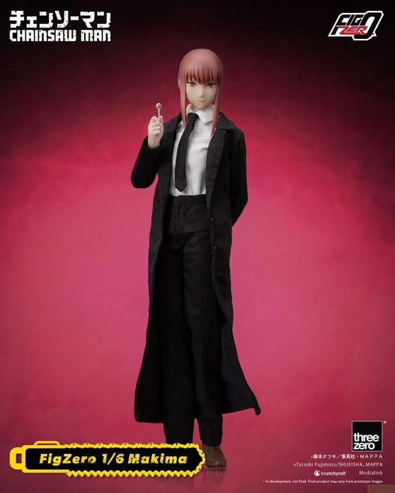 ThreeZero Chainsaw Man FigZero Actionfigur 1/6 Makima 28 cm