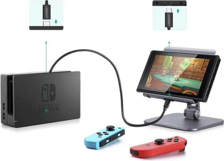 Actual product image Ugreen USB C – USB-C (0.50 m, USB 3.2 Gen 1, 60 W)