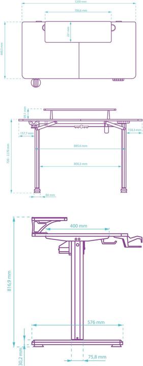 Actual product image Ultradesk Highlander