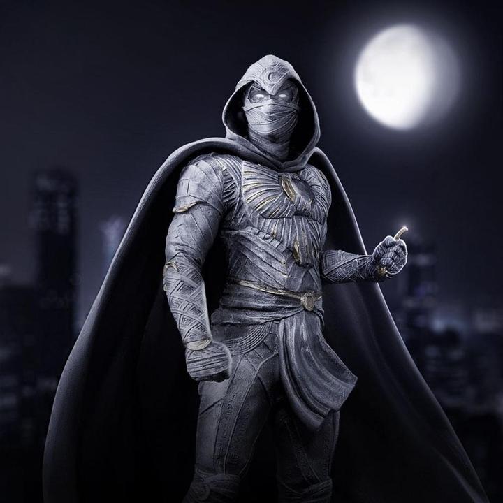 Produktbild Iron Studios ST Marvel Disney+ Moon Knight 30cm RESINA