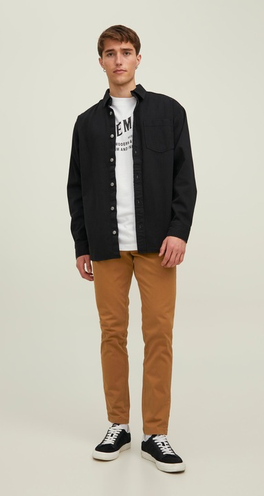 Actual product image Jack & Jones MARCO BOWIE SA NAVY BLAZER Slim Fit Chino (W27/L32)