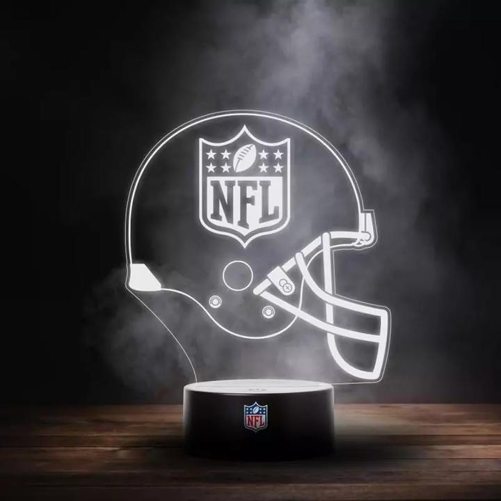 Actual product image NFL HELM" LED light