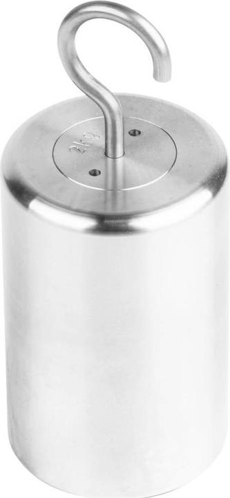 Produktbild Kern M1 2 kg Prüfgewicht Hakengewicht, Edelstahl feingedreht (OIML)