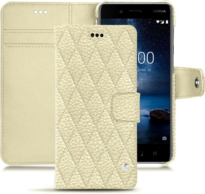 Noreve Lederschutzhülle Wallet (Nokia 8)