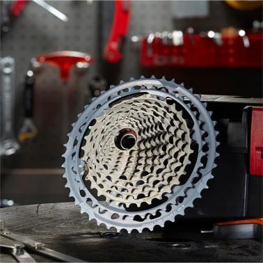 Actual product image e*13 Bike cassette Helix Race 12-speed / 9-45 teeth (12-speed, 9-45)