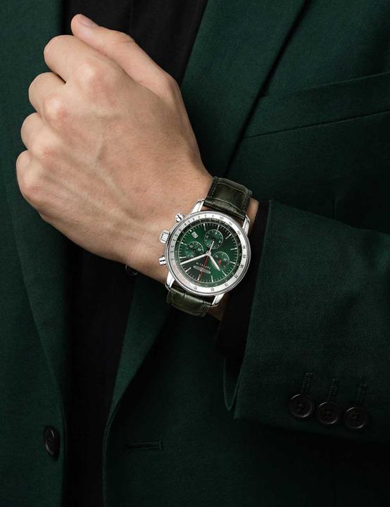 Produktbild Zeppelin Zegarek LZ 14 Marine 8888-4 quartz (Analoguhr, Chronograph, 42 mm)