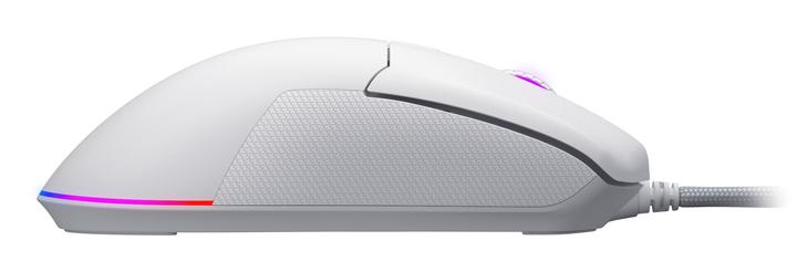 Actual product image Hator Pulsar 3, white - Optical Yellow 100M Switches PixArt PMW 3311(HTM611) (Cable)