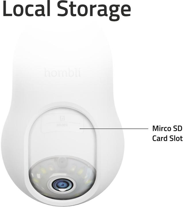 Image du produit Hombli Bulb Cam (2560 x 1440 Pixels)