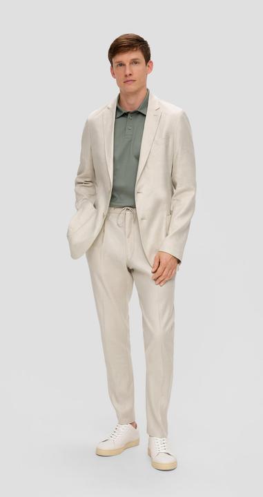 Immagine prodotto s.Oliver Anzughose Bundfaltenhose mit Elastikbund