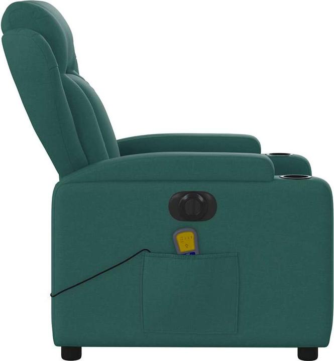 Actual product image vidaXL Massage chair electric fabric