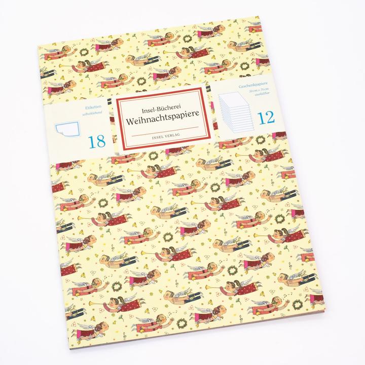 Actual product image Library Christmas papers (18x)
