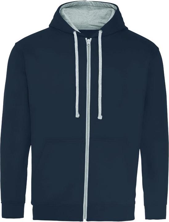 New French navy blue, Heather grey