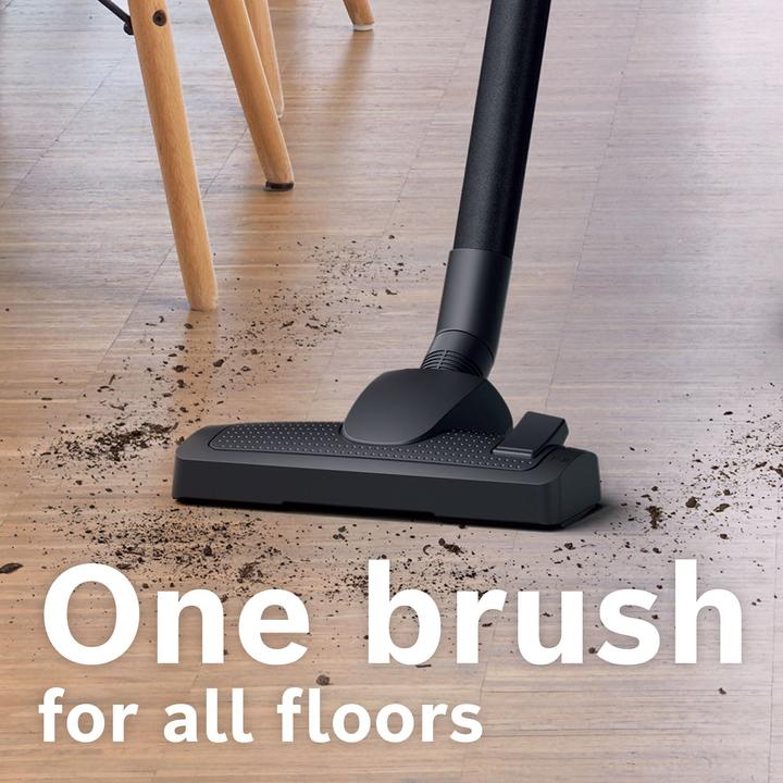 Produktbild Bosch Hausgeräte Vacuum cleaner BGBS2BA2 Bagged, Power 600 W, Dust capacity 3.5 L, Black, Made in Germany
