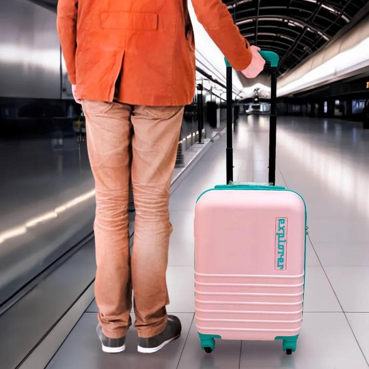 Produktbild Well Home Explorer Pink Mint ABS Koffer