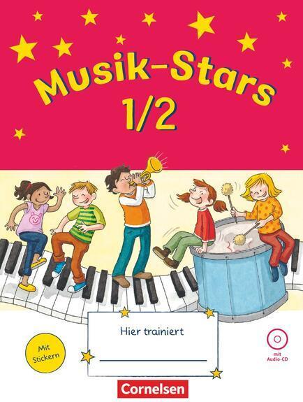 Produktbild Musik-Stars - Grundwissen. 1./2. Schuljahr - Übungsheft mit Lösungen und Audio-CD (Deutsch, Solveig Wezel, 2018)