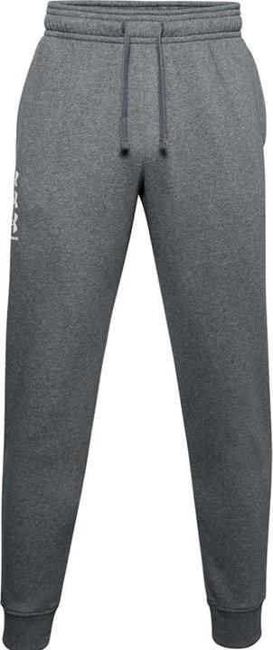 Actual product image Under Armour Men's Rival Fleece 3Logo Jogging Pants Dark Grey 1357131 012 (M)