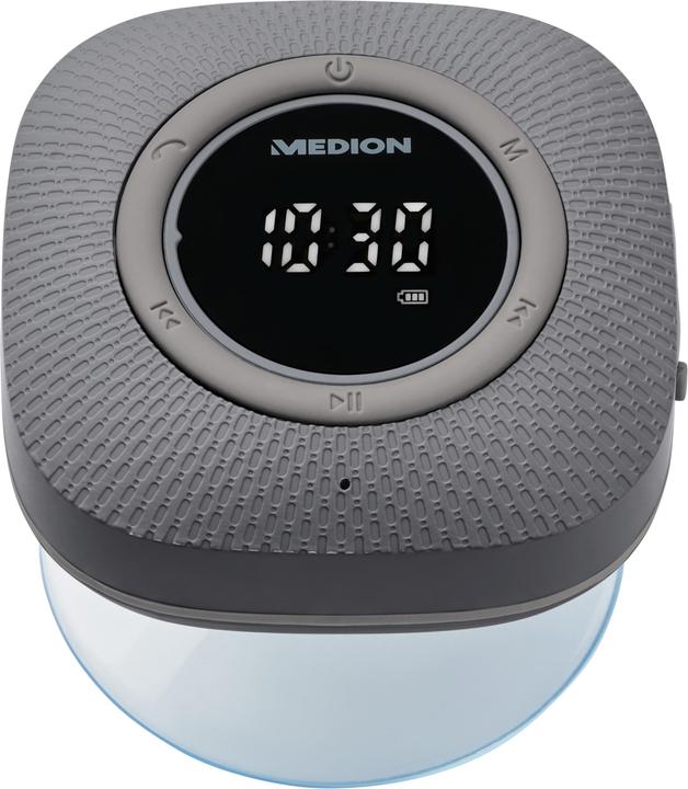 Actual product image Medion P66096 Shower Radio (FM, Bluetooth)