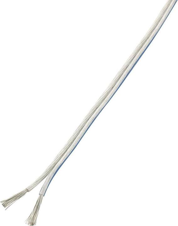 Tru Components Câble de haut-parleur CCA emballé (10 m, 0.75 mm²² mm)